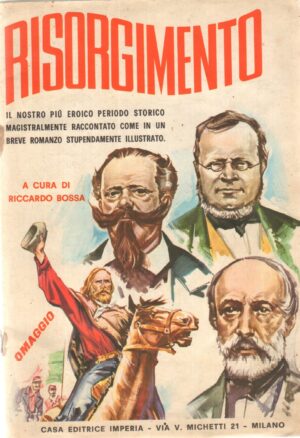 Album figurine Risorgimento da Recupero. Non Completo con 71 figurine su 432