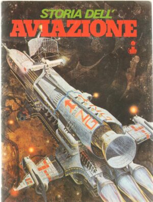 Album figurine  Storia dell'Aviazione. Non  completo con 96 figurine mancanti su 351