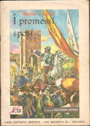 Album figurine I promessi sposi, Imperia da recupero con 23 figurine attaccate su 342