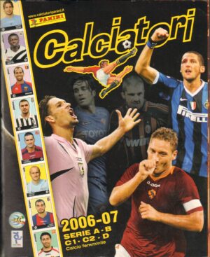 Album figurine Calciatori 2006-2007. Panini. Completo con Cedola presente