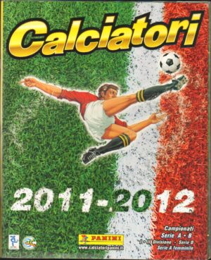 Album figurine Calciatori 2011-2012. Panini. Non completo con 80 aggiornamenti mancanti su 120