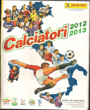 Album figurine Calciatori 2012-2013.Panini. Non Completo con 68 aggiornamenti mancanti su 100