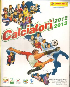 Album figurine Calciatori 2012-2013.Panini. Non completo con 134 figurine mancanti + 2 figurine da riattaccare + 1 bustina figurine
