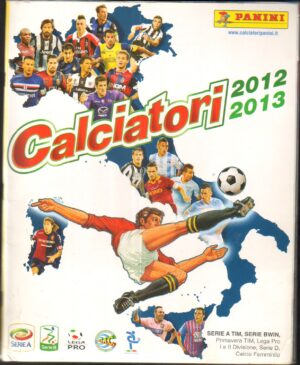 Album figurine Calciatori 2012-2013.Panini. Non completo con 128 figurine manacanti + 1 bustina di figurine