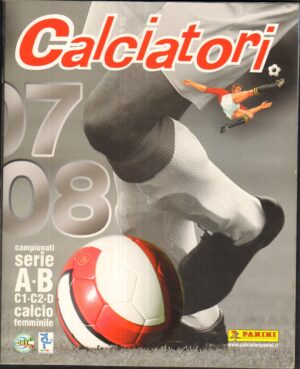 Album figurine Calciatori 2007-2008 Panini Non completo con 705 figurine attaccate su 836