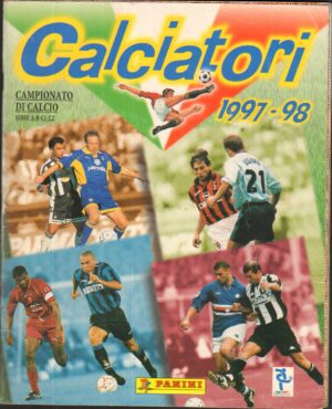 Album figurine Calciatori 1997-1998. Panini Completo