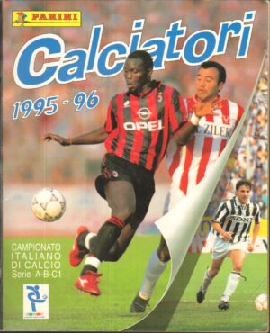 Album figurine Calciatori 1995- 1996. Panini. Non completo con 429 figurine attaccate su 576