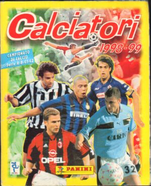 Album figurine Calciatori  1998-1999 Panini. Non completo con I nuovi acquisti mancanti