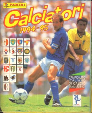 Album figurine Calciatori  1994-1995 Panini. Non completo con 34 figurine mancanti + 18 figurine da attaccare