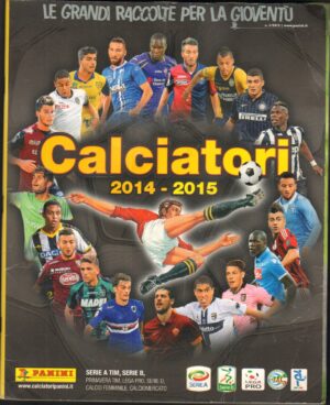 Album figurine Calciatori 2014-2015. Panini. Non completo con 664 figurine attaccate su 782