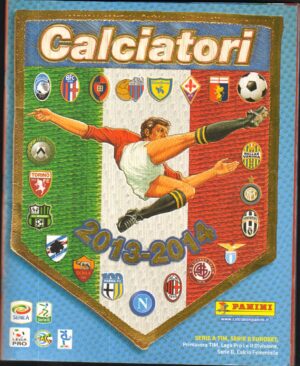 Album figurine Calciatori 2013-2014. Panini. Non completo con 870 figurine attaccate su 1000