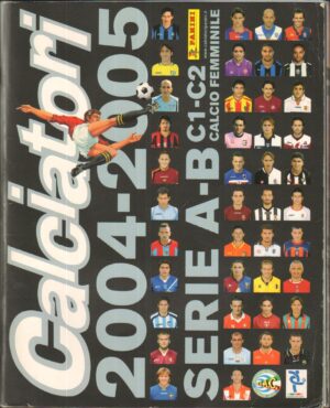 Album figurine Calciatori 2004-2005. Panini. Non completo con 769 figurine attaccate su 882