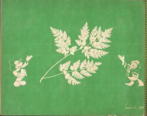 Album Enciclopedia di Topolino Vol. III, Parte prima- IL MONDO DELLE PIANTE. Mondadori. Completo