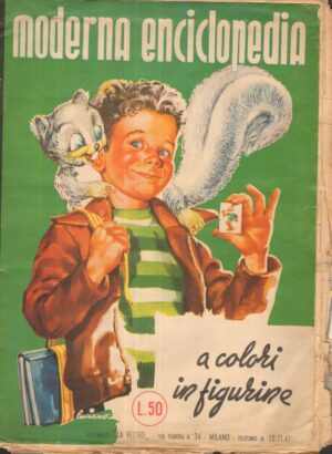 Album figurine a colori in figurine da RECUPERO. Anno 1954 con 254 figurine presenti su 599. LA VELTRO