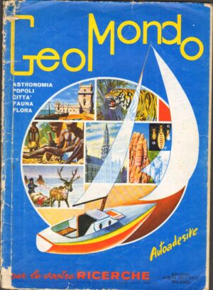 Album figurine Geo Mondo Astronomia, Popoli... da RECUPERO Vuoto Album dell'Arte