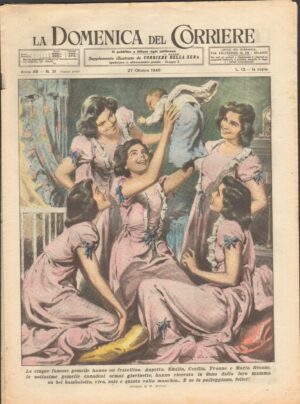 Rivista La Domenica del Corriere n. 31 del 27 ottobre 1946