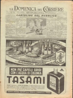 Rivista La Domenica del Corriere  11 Agosto 1946