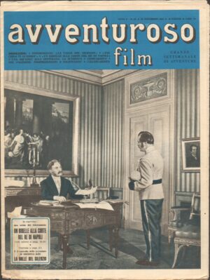 Rivista Avventuroso Film anno 1950 n.58 del 26 Novembre