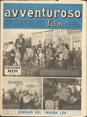 Rivista Avventuroso Film anno 1950 n.21 del 12 Marzo