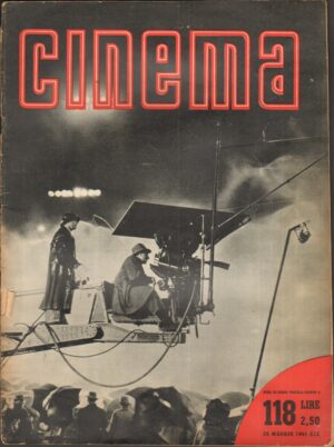 Rivista CINEMA anno 1941 n.118 del 25 Maggio