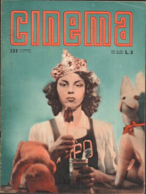 Rivista CINEMA anno 1941 n.132 del 25 Dicembre