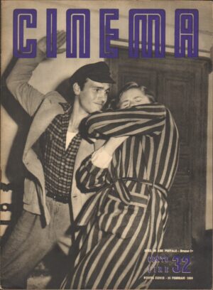 Rivista CINEMA anno 1950 n.32 del 15 Febbraio