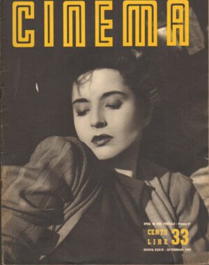 Rivista CINEMA anno 1950 n. 33 del 28 Febbraio
