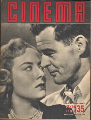 Rivista CINEMA anno 1950 n. 35 del 30 Marzo