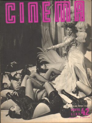 Rivista CINEMA anno 1950 n.42 del 15 Luglio