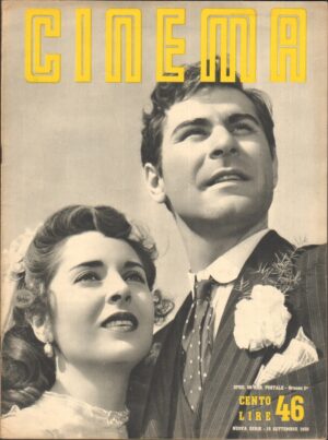 Rivista CINEMA anno 1950 n. 46 del 15 Settembre