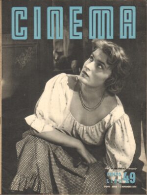 Rivista CINEMA anno 1950 n.49 del 1 Novembre