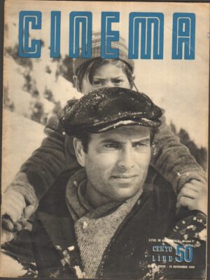 Rivista CINEMA anno 1950 n.50 del 15 Novembre