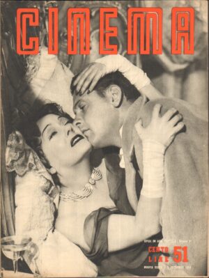 Rivista CINEMA anno 1950 n. 51 del 1 Dicembre