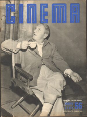 Rivista CINEMA anno 1951 n. 56 del 15 Febbraio