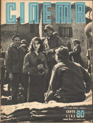 Rivista CINEMA anno 1951 n.60 del 15 Aprile
