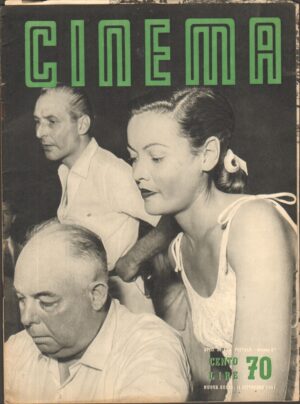 Rivista CINEMA anno 1951 n. 70 del 15 Settembre