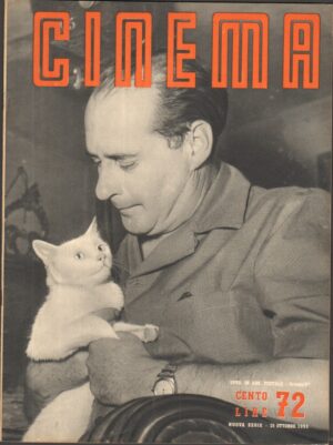 Rivista CINEMA anno 1951 n. 72 del  15 ottobre