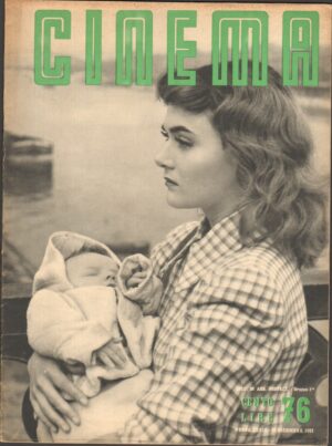 Rivista CINEMA anno 1951 n. 76 del 15 Dicembre