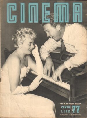 Rivista CINEMA anno 1951 n. 77 del 31 Dicembre