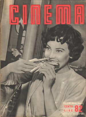 Rivista CINEMA anno 1952 n. 82 del 15 Marzo