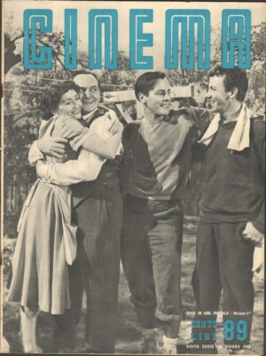 Rivista CINEMA anno 1952 n. 89 del 30 Giugno