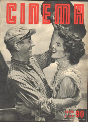Rivista CINEMA anno 1952 n.90 del 15 Luglio