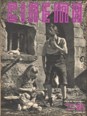 Rivista CINEMA anno 1952 n.94 del 15 Settembre