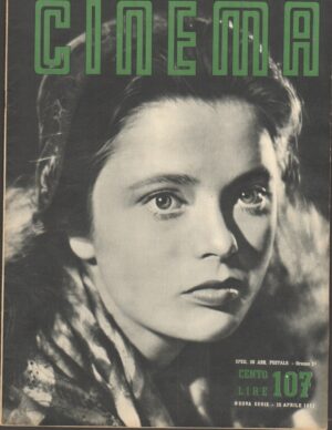 Rivista CINEMA anno 1953 n. 107 del 15 Aprile