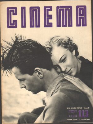 Rivista CINEMA anno 1953 n. 113 del 15 Luglio