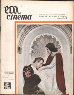 Rivista ECO del Cinema anno 1937 n.3 Marzo