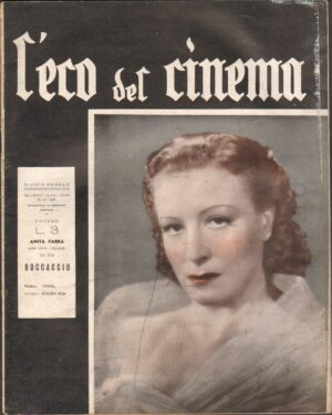Rivista L'Eco del Cinema n. 6 Giugno 1940