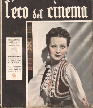 Rivista L'Eco del Cinema n. 9 Agosto 1940