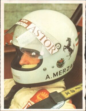 Poster Arturo Merzario Autosprint 24x32 cm