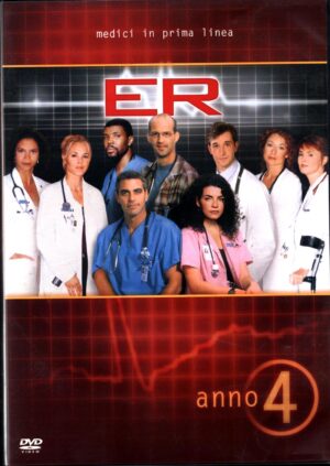 ER Medici in Prima Linea Anno 4 - Stagione 4 Completa (3 DVD) (Episodi 1-22) con Cofanetto - DVD in Italiano